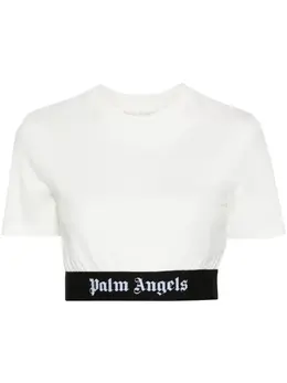Palm Angels: Жаккардовая футболка 