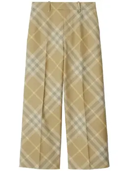 Burberry: Брюки в клетку 
