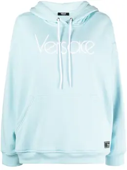 Versace: Голубая толстовка 