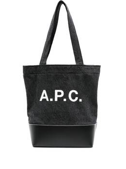A.P.C.: Чёрная сумка-шоппер 