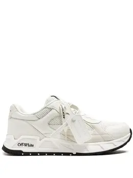 Off-White: Белые кроссовки 