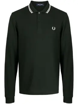 Fred Perry: Поло с длинным рукавом 