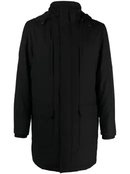 Corneliani: Чёрное пальто 