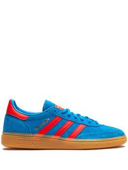 adidas: Голубые кроссовки  Handball Spezial