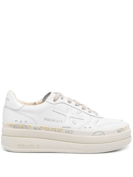 Premiata: Белые кроссовки 