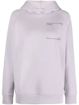 Calvin Klein: Фиолетовая толстовка 