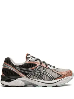 ASICS: Чёрные кроссовки 