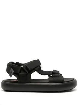 Camper: Чёрные сандалии  Pelotas