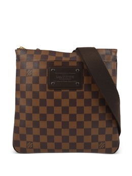Louis Vuitton Pre-Owned: Коричневая сумка через плечо 