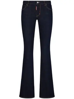 Dsquared2: Расклешённые джинсы  Twiggy
