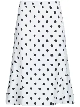 Marni: Юбка в горошек 