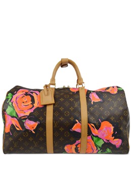 Louis Vuitton Pre-Owned: Коричневая дорожная сумка 