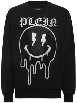 Philipp Plein: Чёрный свитшот  Smile