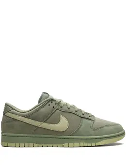 Nike: Зелёные кроссовки  Dunk Low