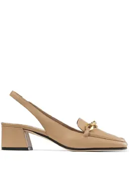 Jimmy Choo: Коричневые туфли  Diamond