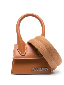 Jacquemus: Коричневая сумка  Le Chiquito