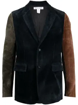 Comme Des Garçons Shirt: Синие пиджаки 