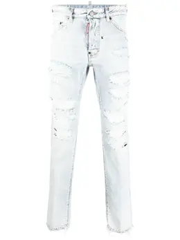 Dsquared2: Светлые джинсы 