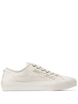 Jimmy Choo: Белые кроссовки 