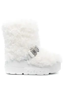 Casadei: Белые ботинки 