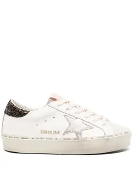 Golden Goose: Белые кроссовки  Hi Star