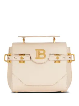 Balmain: Белая сумка  B-Buzz 23