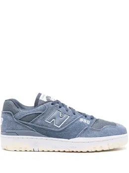 New Balance: Голубые кроссовки  550
