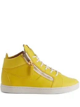 Giuseppe Zanotti: Жёлтые кроссовки  Kriss