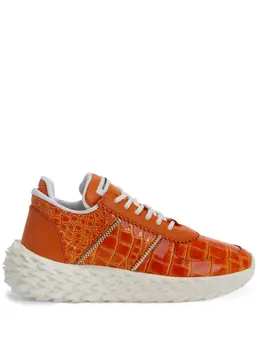 Giuseppe Zanotti: Оранжевые кроссовки  Urchin