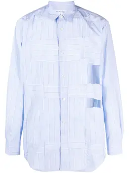 Comme Des Garçons Shirt: Рубашка в полоску 