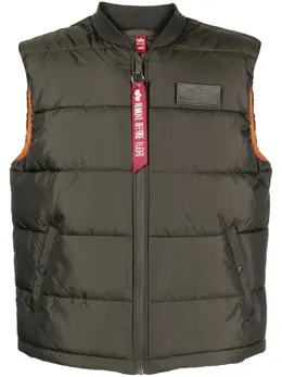 Alpha Industries: Зелёный жилет 