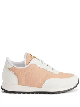 Giuseppe Zanotti: Оранжевые кроссовки  Jimi Running