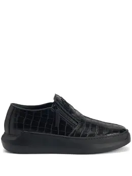 Giuseppe Zanotti: Чёрные кроссовки  Conley