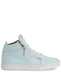 Giuseppe Zanotti: Светлые кроссовки  Frankie