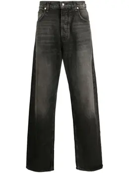 RHUDE: Чёрные джинсы 