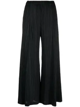 Pleats Please Issey Miyake: Прямые брюки 
