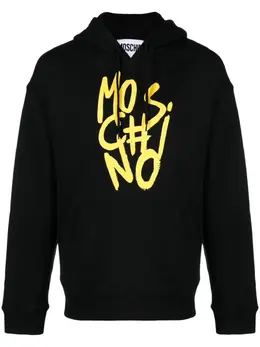 Moschino: Толстовка с принтом 