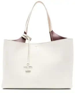 Tod's: Белая сумка-шоппер 