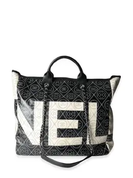 CHANEL Pre-Owned: Сумка-шоппер с принтом 