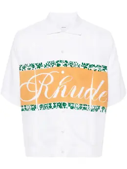 RHUDE: Рубашка с принтом 