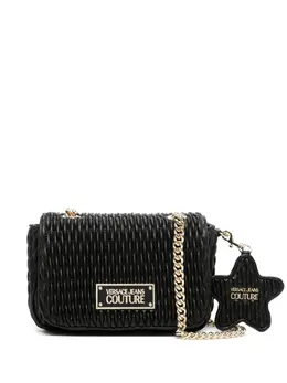 Versace Jeans Couture: Чёрная сумка 