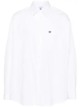 Off-White: Хлопковая рубашка 