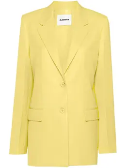 Jil Sander: Однобортный жакет 
