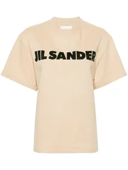 Jil Sander: Футболка с принтом 