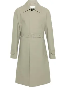 Jil Sander: Зелёный плащ 
