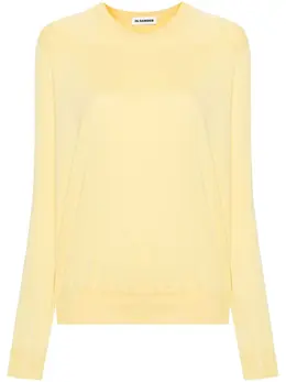 Jil Sander: Хлопковый свитер 