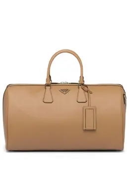 Prada: Коричневая сумка 