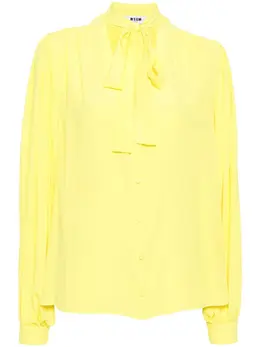 MSGM: Рубашка с длинным рукавом 