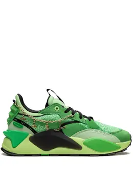 PUMA: Зелёные кроссовки  RS