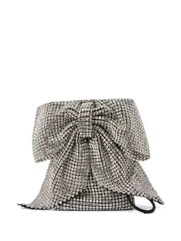 Loeffler Randall: Серебристая сумка через плечо 